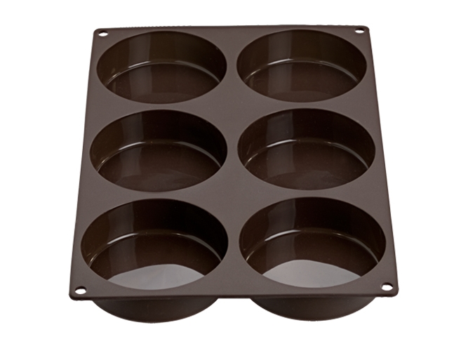 Lurch 85081, Cupcake/muffin kopper, -40 °C, 240 °C, Brun, Silikone, 10 cm