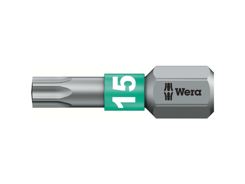 Wera Bit T15 L.25Mm Bitor 867/1Btz Hårdfør Wera-Drev C6.3 (05066122001)