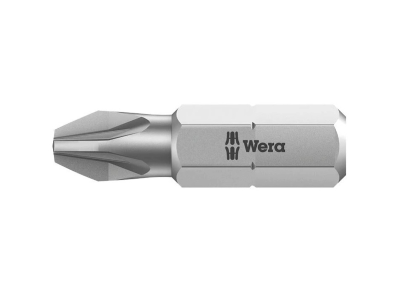 WERA WERK Bits Phillips® notch PH2längd 25 mm1/4 anslutning | Elverktyg - Tillbehör - Bitar & Borrset | GameStuff