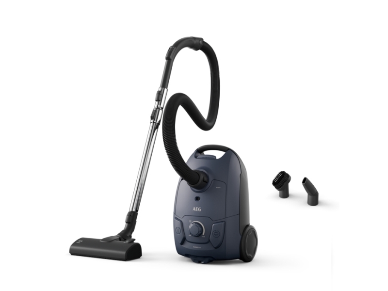 Aeg Ab51c1db, 750 W, Tromle Vakuum, Dry, Støvpose, 3 L, Hepa