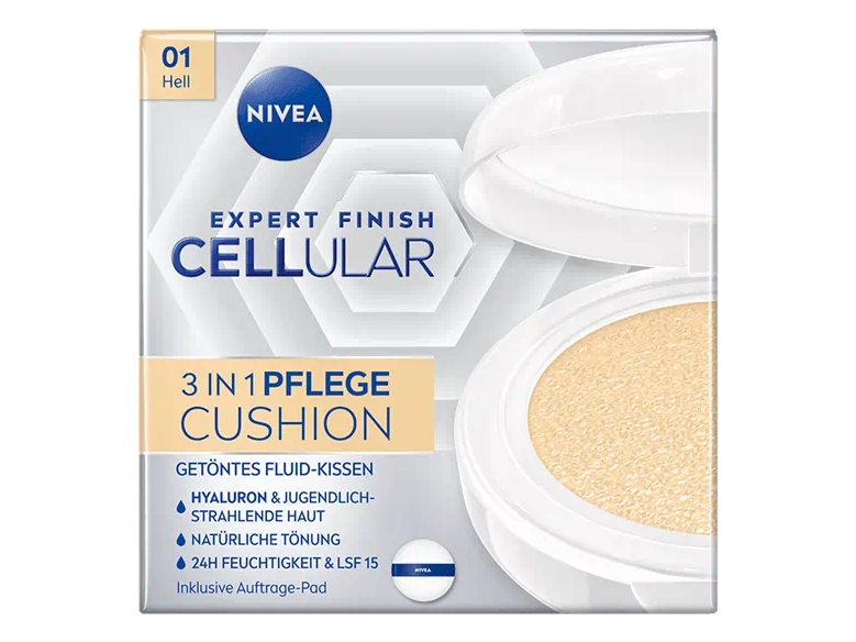 Nivea_3In1 Cushion Cream-Primer With Hyaluronic Acid Bright 15Ml