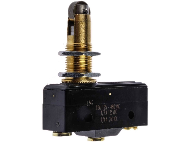 Honeywell Roller Plunger Micro Switch, Screw Terminal, 15 A 480 V ac, SP-CO