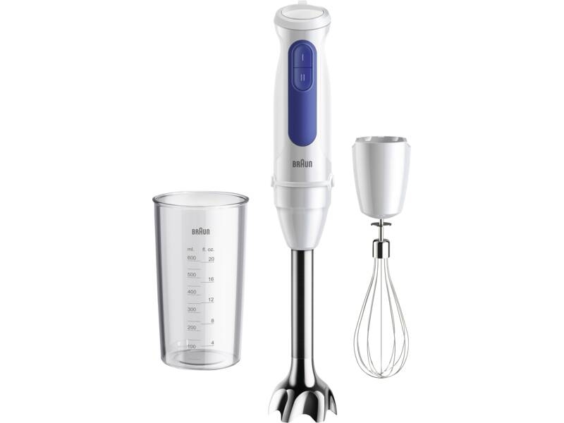 Braun Mq 30051 M, Nedsænkning Blender, 900 W, Blå, Hvid
