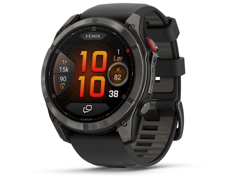 Garmin fenix 8 Pro – 51 mm, AMOLED, Sapphire, Carbon DLC titanium with silicone band | Sport & Träning - Pulsklockor & Smartwatches - Smartklockor | GameStuff