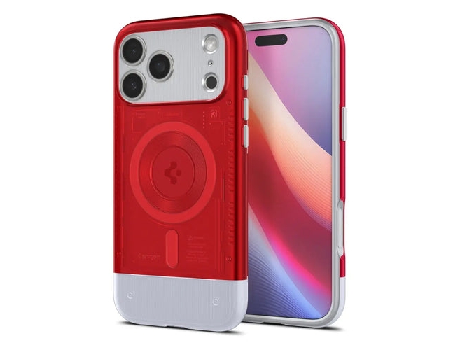 Spigen Acs10295, Cover, Apple, Iphone 17 Pro Max, 17,5 Cm (6.9"), Ruby