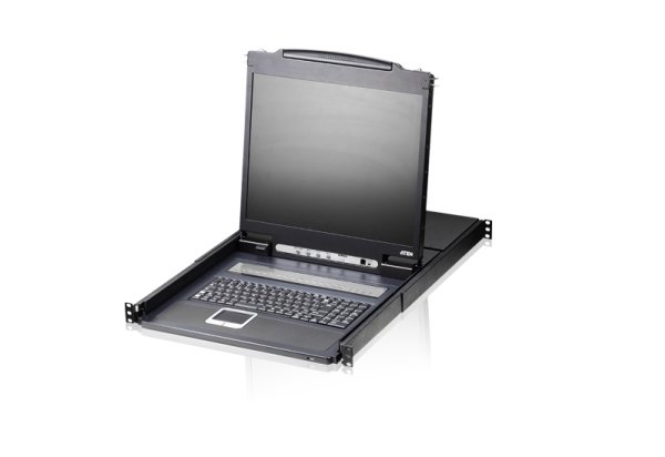 Kvm-Konsol Aten $ Aten 8-Port Kvm Ps/2 + Usb, Osd, Rack, 19 Lcd-Skærm