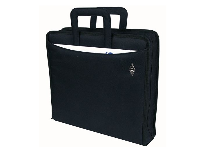 WEDO mappväska, svart, för DIN A4-mappar upp till 80 mm ryggbredd, tillverkad av polyester, med dragkedja (58 601) | Arkivering - Presentationsmappar och omslag - Övriga | GameStuff