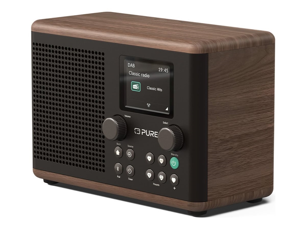 Pure Classic H4 - Ljudsystem - kaffe svart, valnöt | TV, Ljud & Bild - Stereo - Mikro & Mini stereo | GameStuff