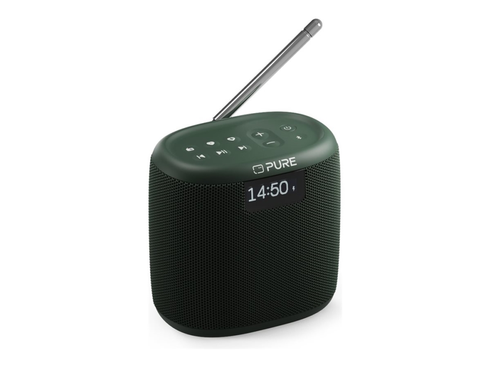 Pure Woodland Mini - Højttaler - til transportabel brug - trådløs - Bluetooth - 5 Watt - grøn