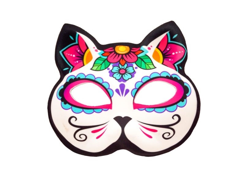 Day Of The Dead Halbmaske