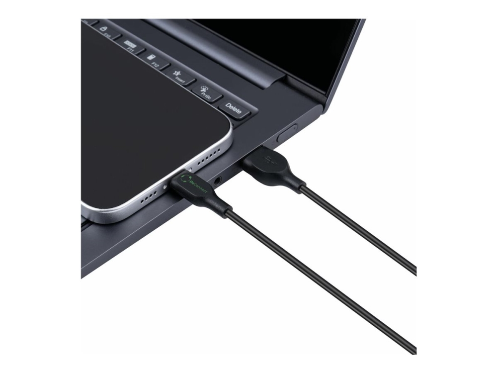 Microconnect Reconnect - Usb-Kabel - Usb Typ A (Han) Til 24 Pin Usb-C (Han) - Usb 3.2 Gen 1 - 3 A - 3 M - Sort