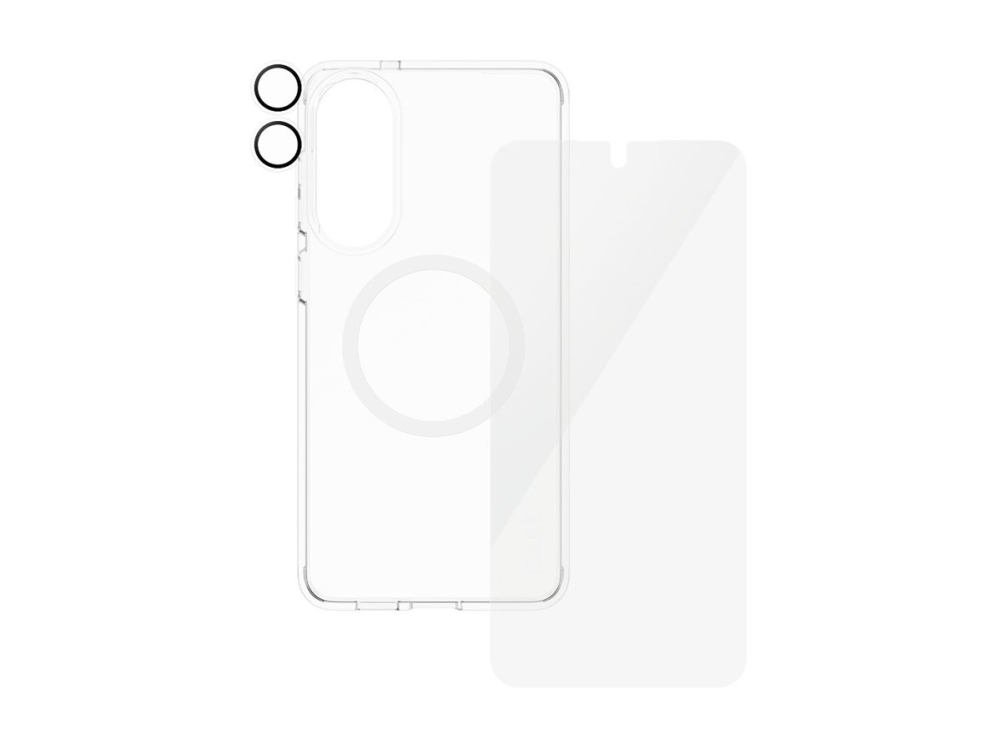 Panzerglass | Care By Flagship 3-In-1 Bundle Samsung S25 Edge, Samsung, Samsung - Galaxy S25 Edge 5G, Trockene Anwendung, Kratzresistent, Schockr