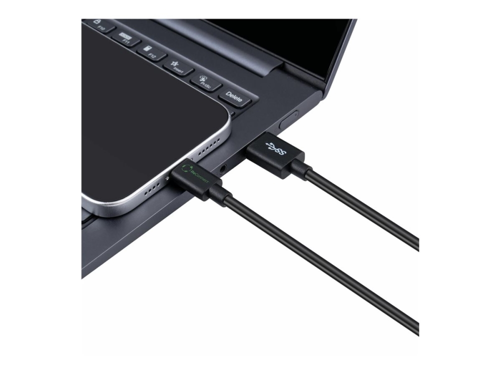 Microconnect Reconnect - Usb-Kabel - Usb Typ A (Han) Bis 24 Pin Usb-C (Han) - Usb 3.2 Gen 1 - 3 A - 50 Cm - Usb Power Delivery (15W), Op Til 10 Gbps