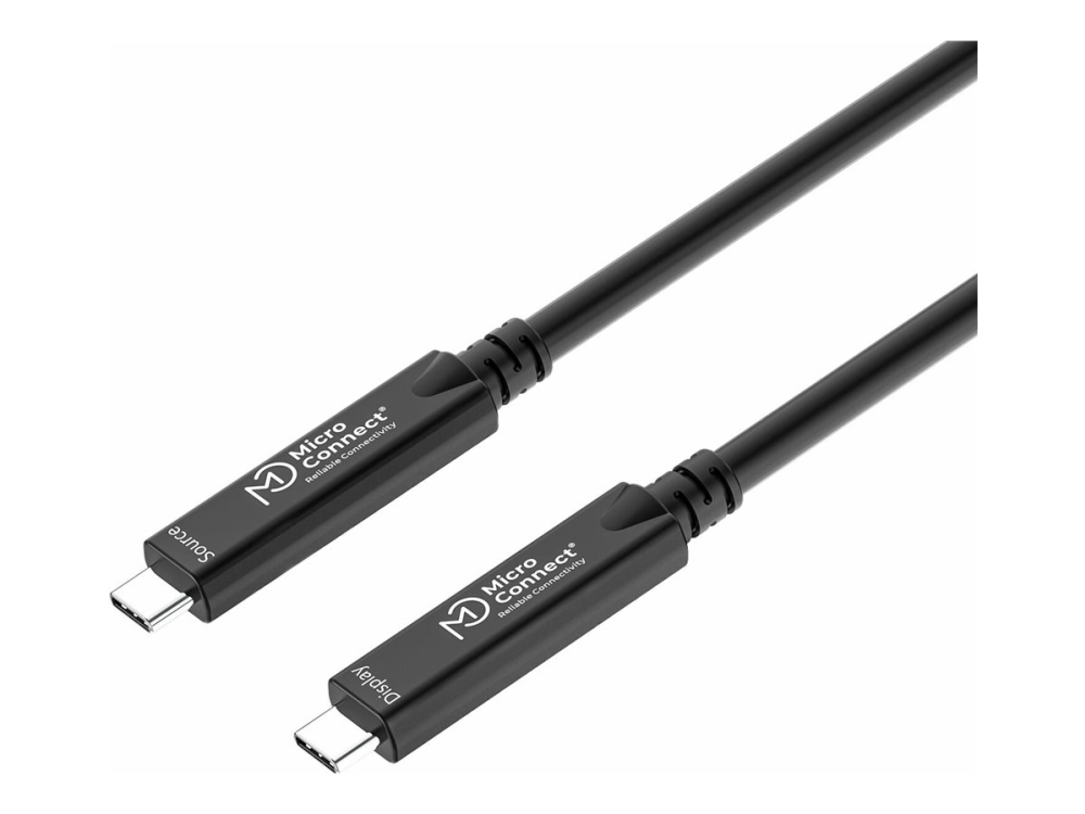 Microconnect Premium - Usb-Kabel - 24 Pin Usb-C (Han) Til 24 Pin Usb-C (Han) - Usb 3.2 Gen 2 / Displayport 1.4 - 5 M - Active Optical Cable (Aoc), Us