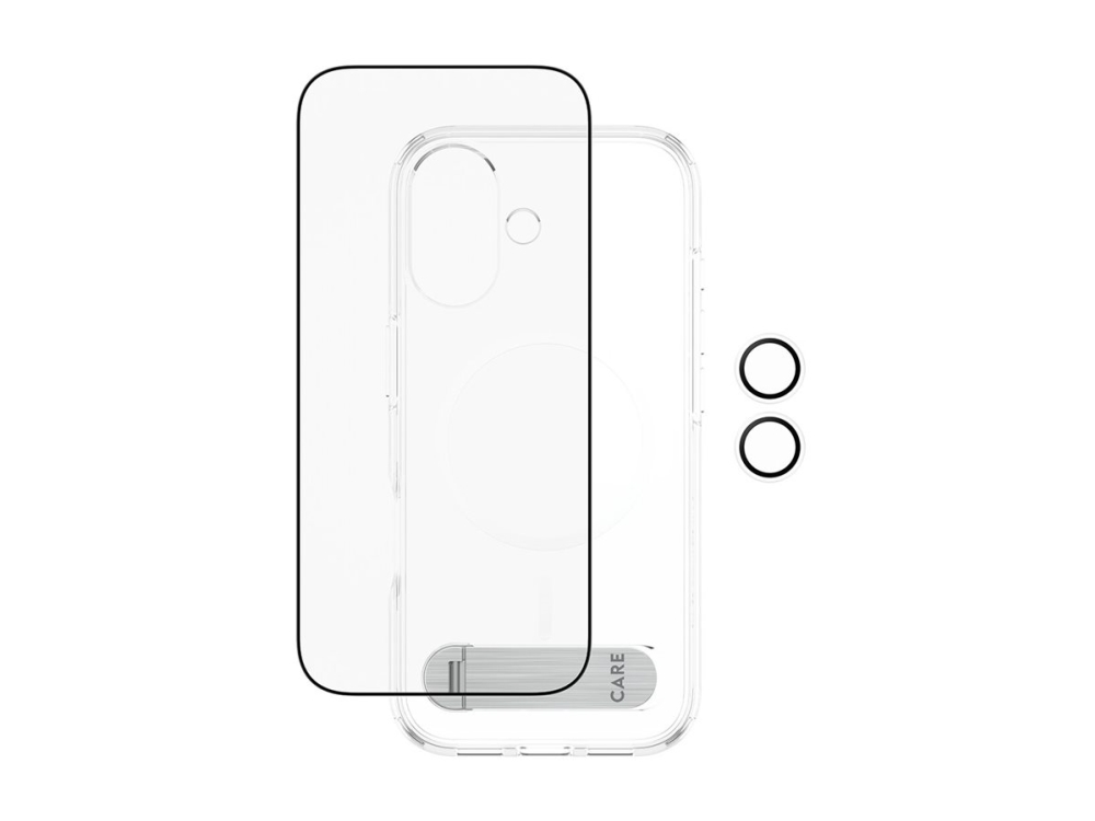 Panzerglass | Care By 3-In-1 Kick Set Iphone 17, Apple, Apple - Iphone 17, Trockene Anwendung, Kratzresistent, Schockresistent, Transparent, 1 St