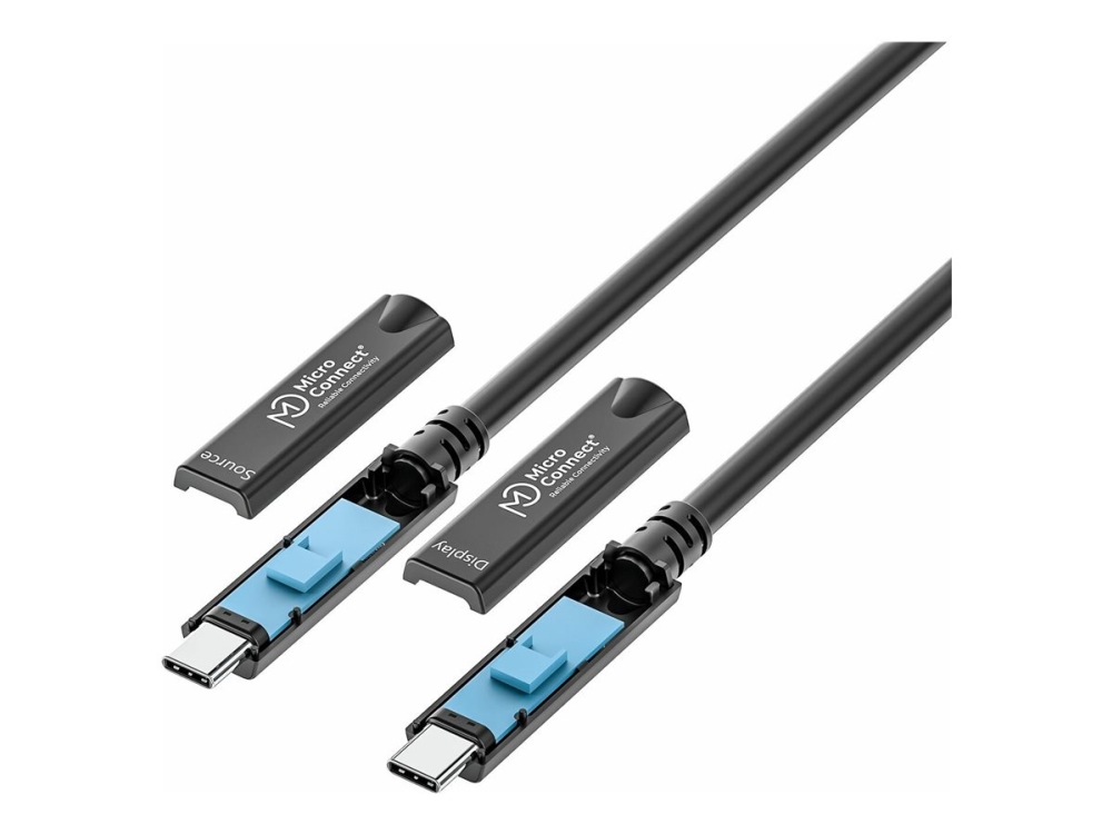 Microconnect Premium - Usb-Kabel - 24 Pin Usb-C (Han) Til 24 Pin Usb-C (Han) - Usb 3.2 Gen 2 / Displayport 1.4 - 5 M - Active Optical Cable (Aoc), Us