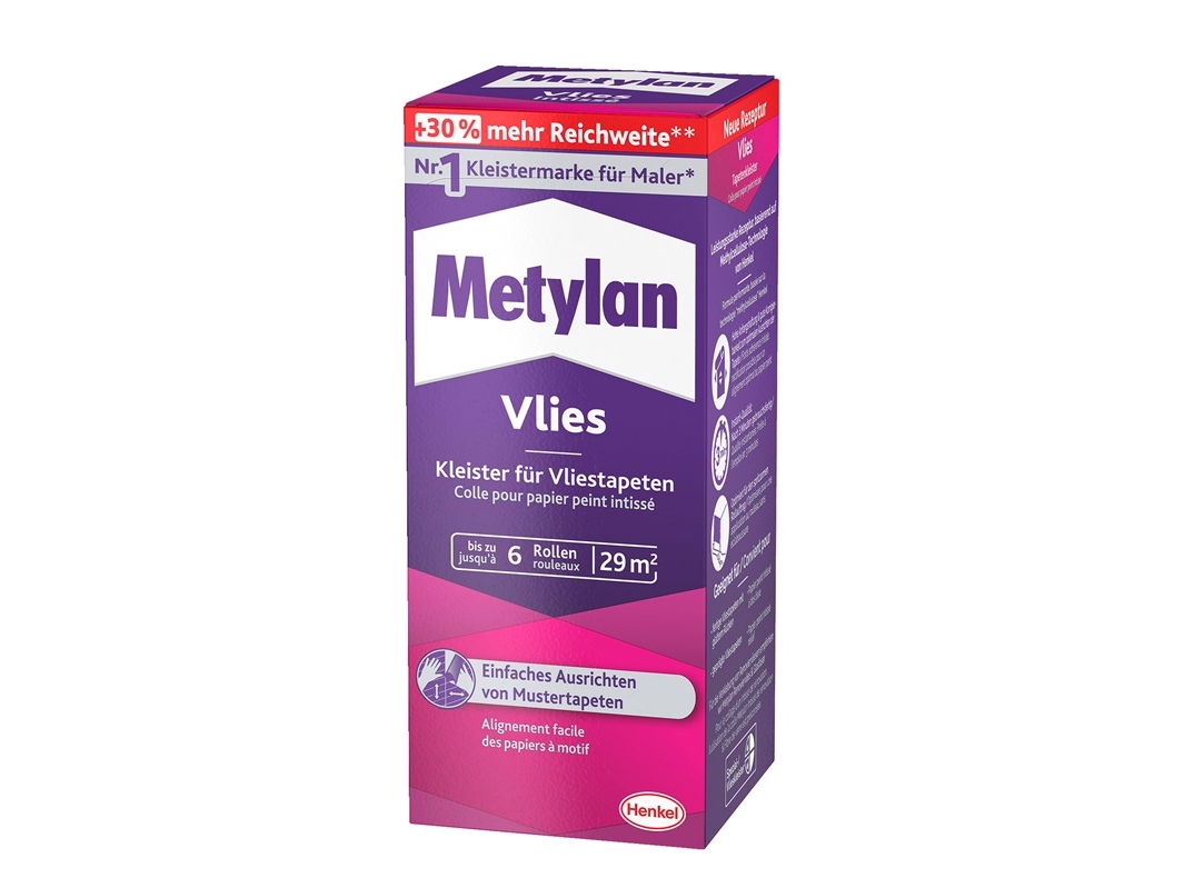 Wallpaper Glue Metylan Vlies/Fleece 180G