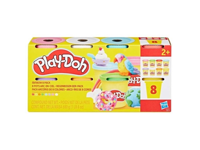 Play-Doh 8 Pack 680 g - Vibrant | N - A | GameStuff