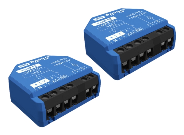 Shelly 1 Gen3 (2-pack) | Bilvård & Biltillbehör - Garage utrustning - Laddningsställ & Laddkablar | GameStuff