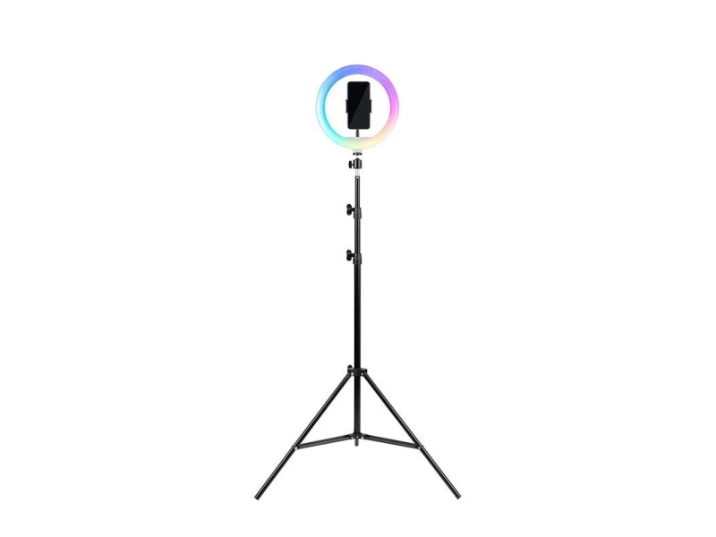 Havit St7026 Stativ Mit Rgb-Lichtring (Schwarz)