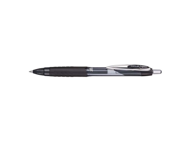 Rollerpen Uni-Ball Signo Umn-207E Fine 0,7Mm Sort - (12 Stk.)
