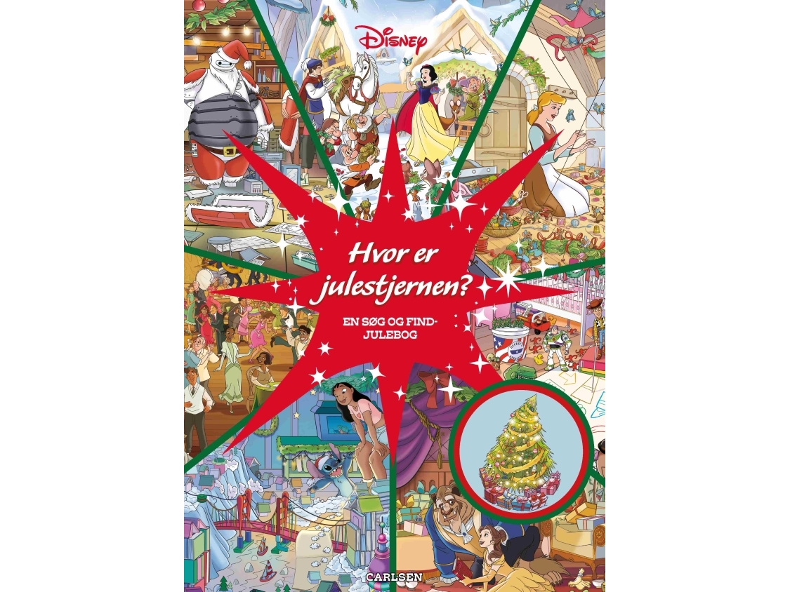 Hvor Er Julestjernen? En Søg Og Find-Julebog | Disney