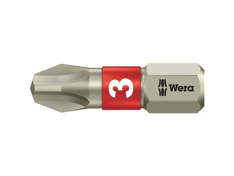 Wera 3851/1 Ts Ph 3 X 25 Mm 05071012001 Kreuzschlitzfräser Ph 3 Edelstahl D 6,3 1 St