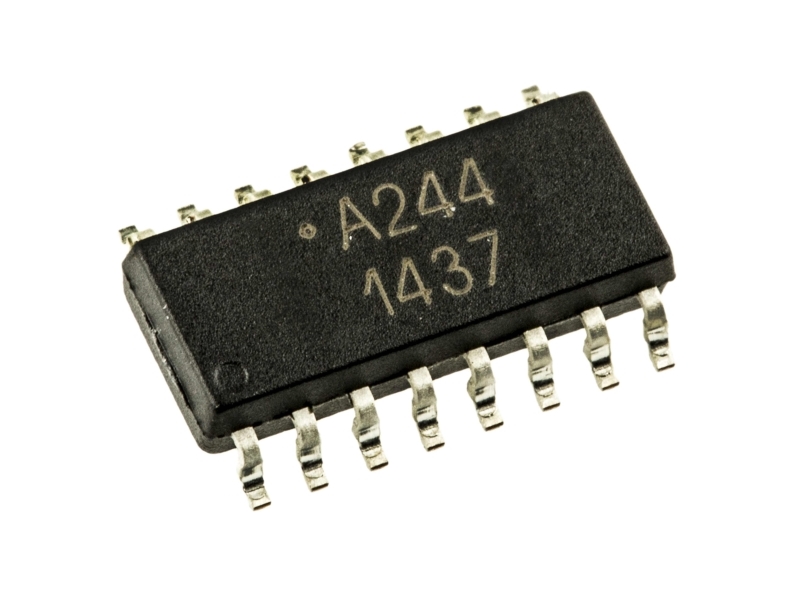 Broadcom Optokobler Fototransistor Acpl-244-500E So-16 Transistor Ac , Dc