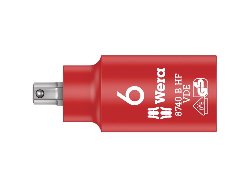 Wera 05004902001 Skiftnyckel med uttag 6 mm 1 st. 3/8 | Verktyg & Verkstad - Handverktyg - Nycklar och toppar | GameStuff