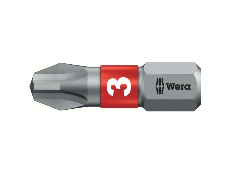 Wera Bit Ph Gr.3 L.25Mm Bitor 851/1Btz Hårdfør Wera-Drev C6.3 (05056424001)