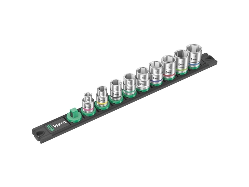 Wera B 4 Cyclops toppnyckelsats tum 3/8 9 delar 05005430001 | Verktyg & Verkstad - Handverktyg - Nycklar och toppar | GameStuff