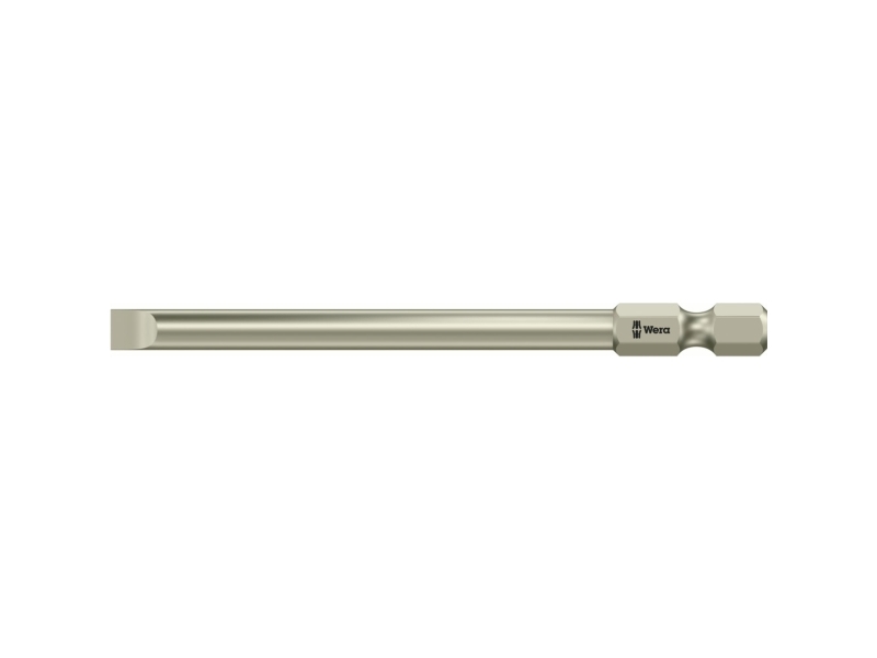 Wera 3800/4 Bits til skruer med lige kærv, rustfri stål, 1.0 x 5.5 x 89 mm