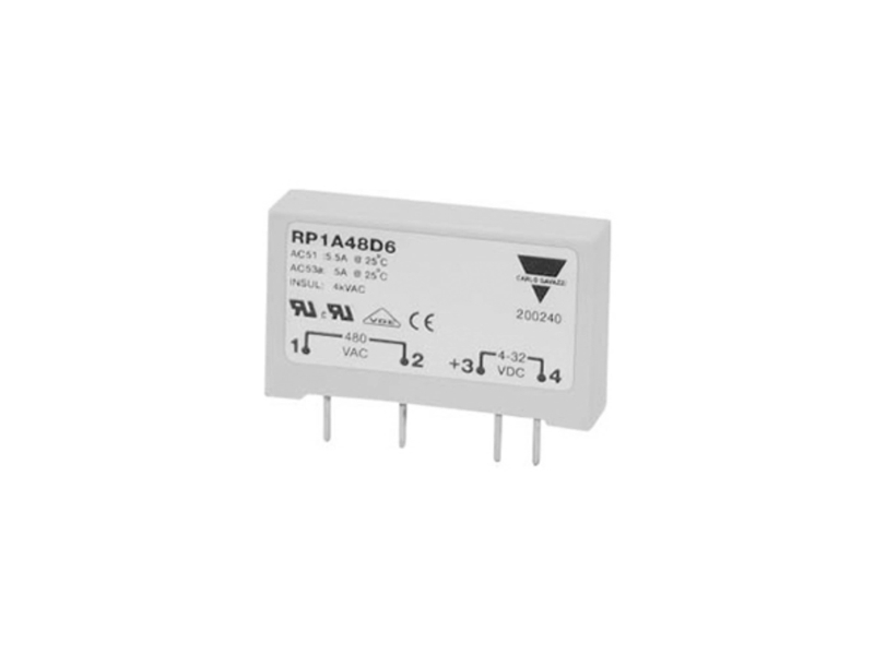 AC SSR-reläer 1-polig ZS (Zero Switching) 230 VACrms 5 AACrms 4-32 VDC 5A | Elektrisk utrustning - Reläer | GameStuff