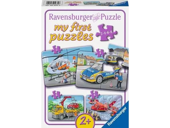Ravensburger 10105631, 2 styck, Fordon, 2 År | Leksaker - Spel - Pussel | GameStuff
