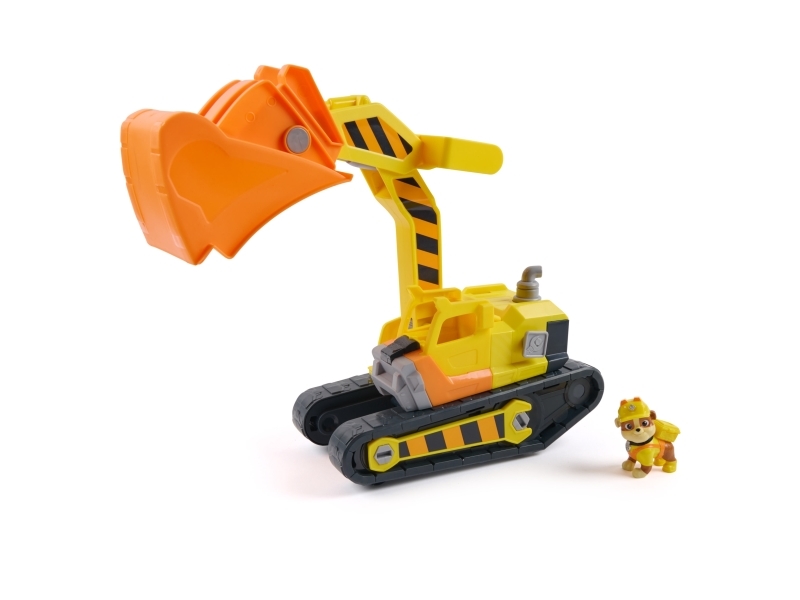 Rubble & Crew Rubble''s Ultimate Tool Bulldozer Vehicle, Toy Truck With Action Figure, Paw Patrol Kids Toys For Boys & Girls Ages 3 And Up, Bulldozer