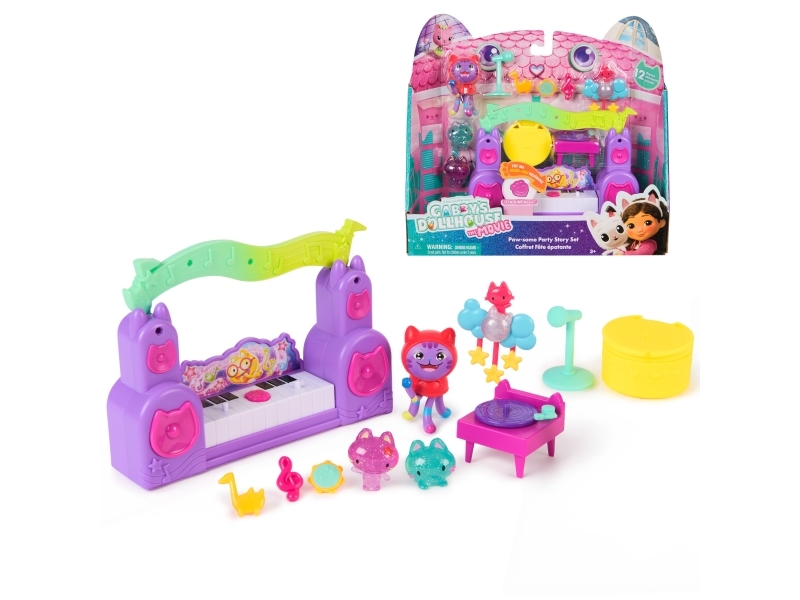 Gabbys Film Pawsome Party Room Story Set