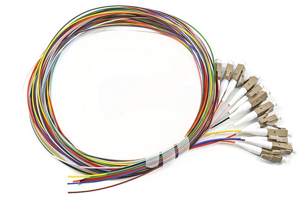 Lanview Pigtail Lc/Upc 50/125 Om4 2Meters Pvc Grade C (Lvo-Pig-Lcupc-12Core-Om4-2M-Pvc)