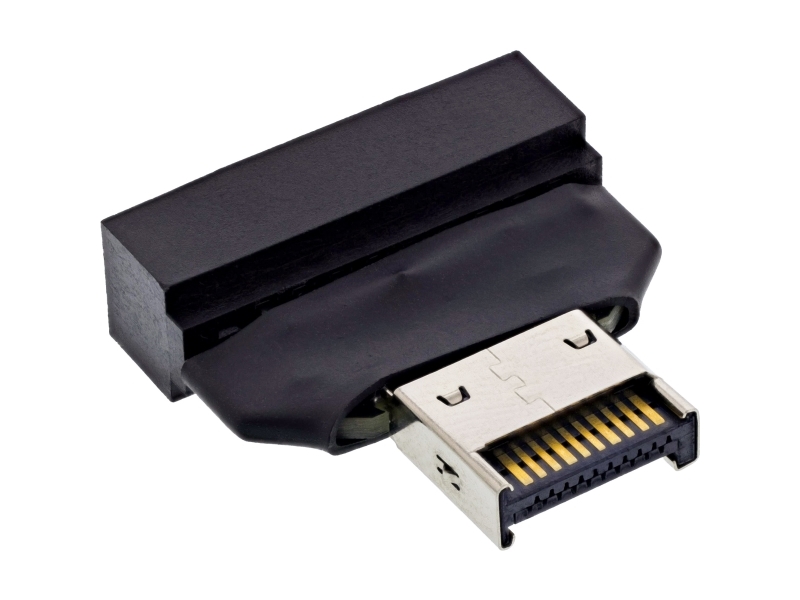 Inline 33446T, Usb Type-E Key A, 20-Pin, Usb 3.0 Header, 19-Pin, Sort