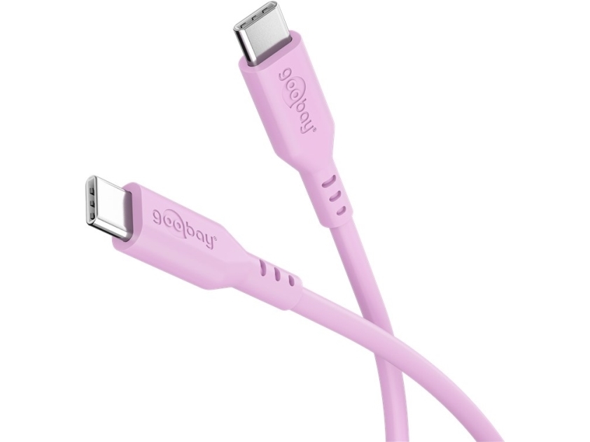 Goobay 77746, 1.5 M, Usb C, Usb C, Usb 2.0, 0.48 Gbit/S, Pink