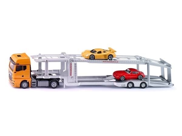 Siku MAN car transporter, Car transporter model, Förmonterad, 1:50, Alla, Metall, Plast, 4 styck | Leksaker - Bilar och andra fordon - Lastbilar | GameStuff