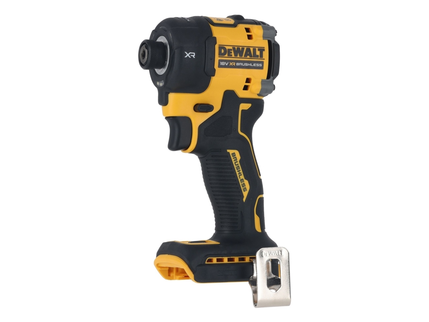 DeWALT DCF870NT-XJ, Mutterdragare, Borstad, Svart, Gul, 1/4, 3000 RPM, 56 nm - SOLO | Elverktyg - Prof. Akku verktyg - Mutterdragare | GameStuff