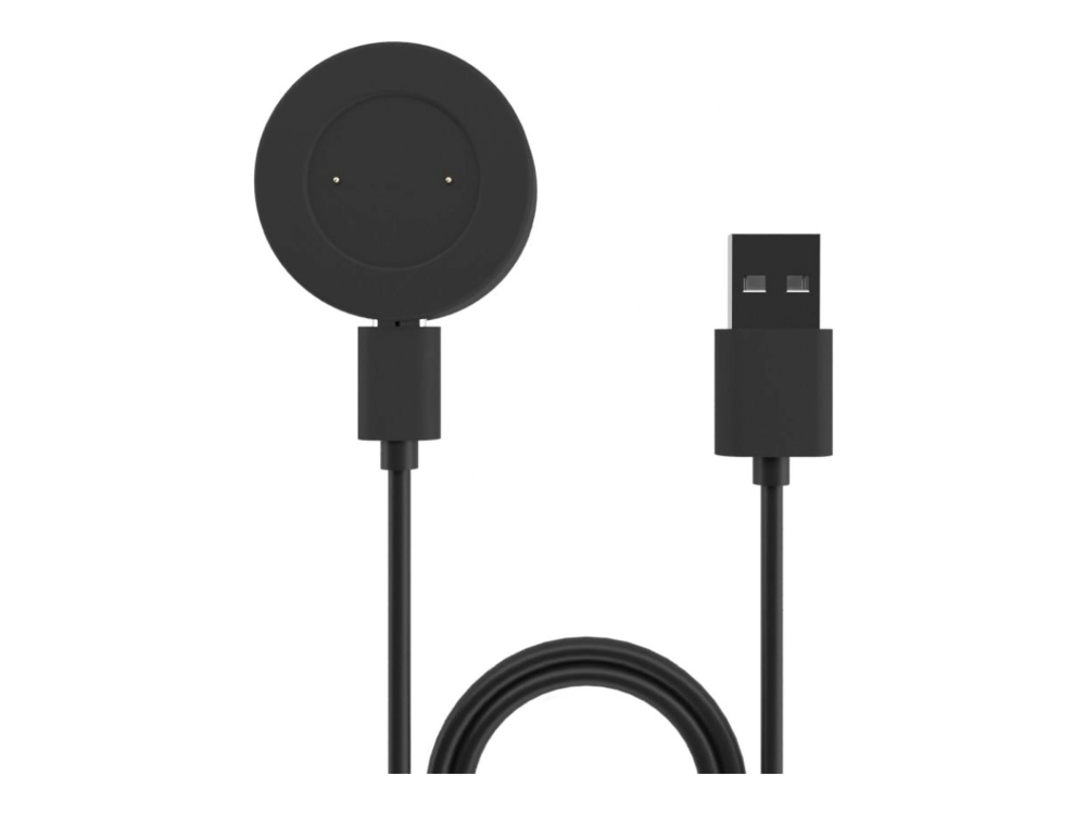 FIXED - Opladningskabel til smart watch - USB han - 1 m - sort