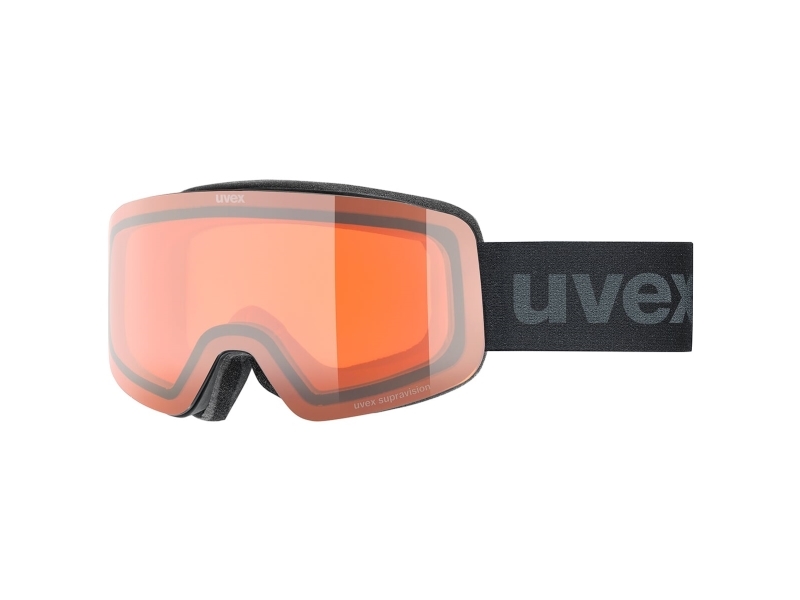 UVEX goggles PWDR LG BLACK MATT DL/LASERGOLD-CLEAR S2 (S5508512030) – junior