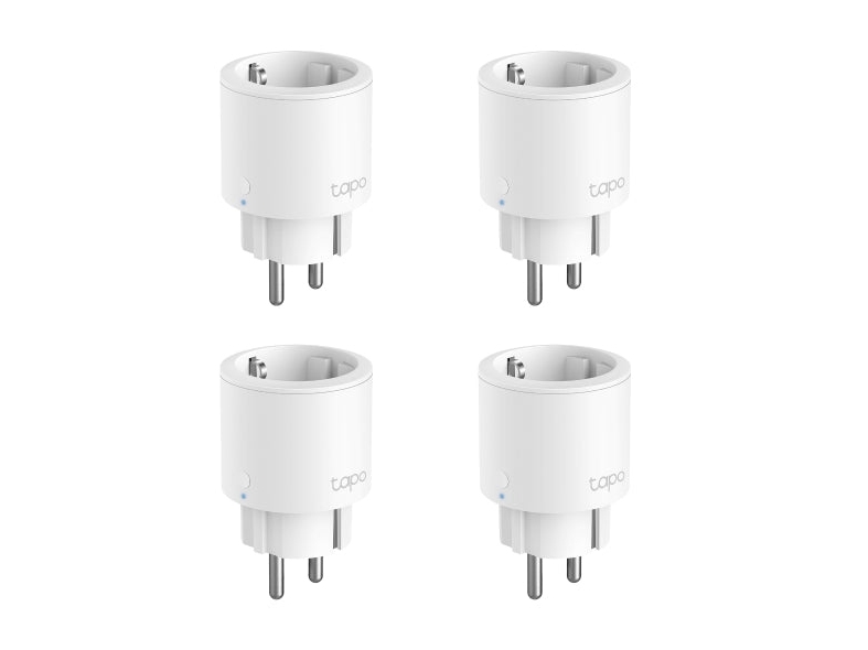 4-Pak Tp-Link Tapo P115 Smart Mini Wifi Socket Med Kontrol Af Energiforbruget (Tapo P115(4-Pak))