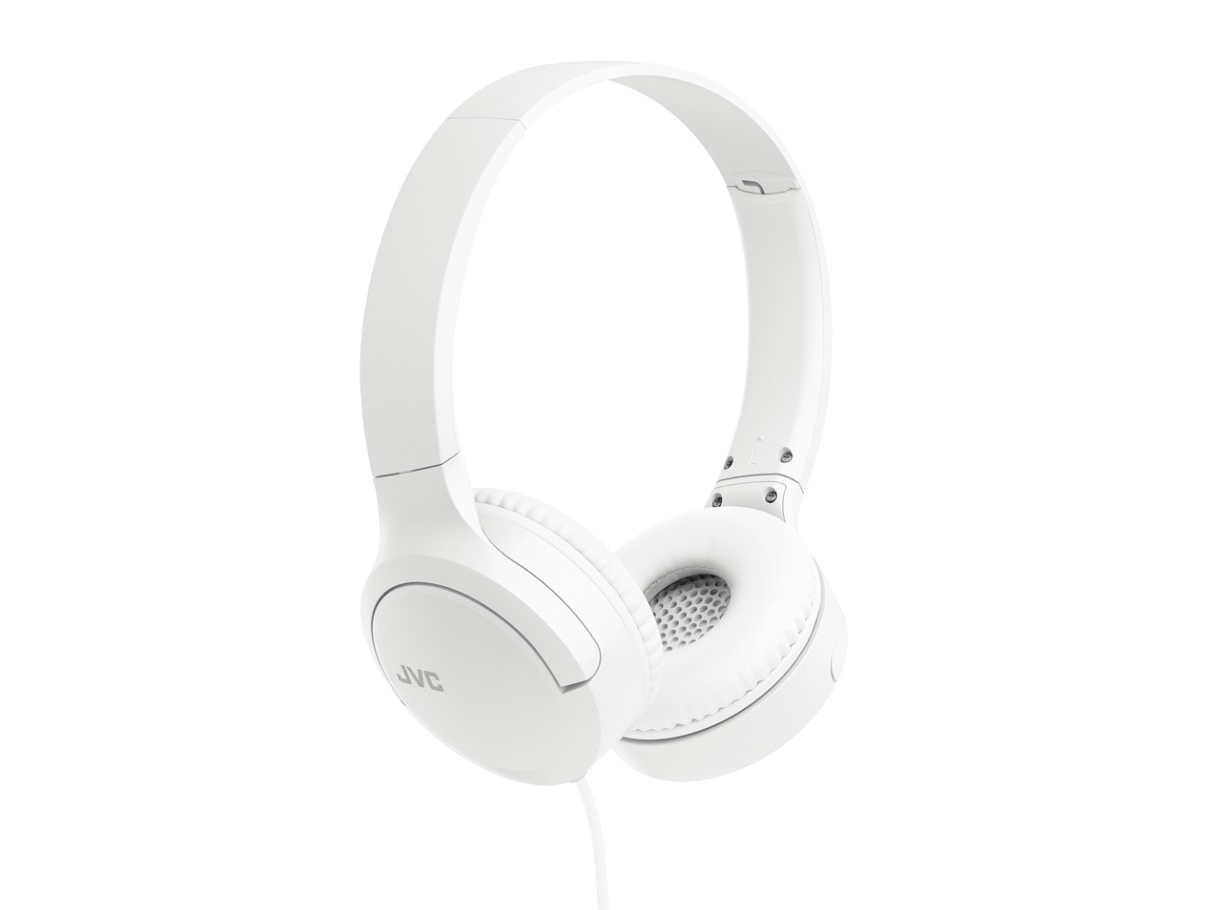 Jvc Ha-S33uc, Wired, Calls/Music, 20 - 20000 Hz, 122 G, Headset, White