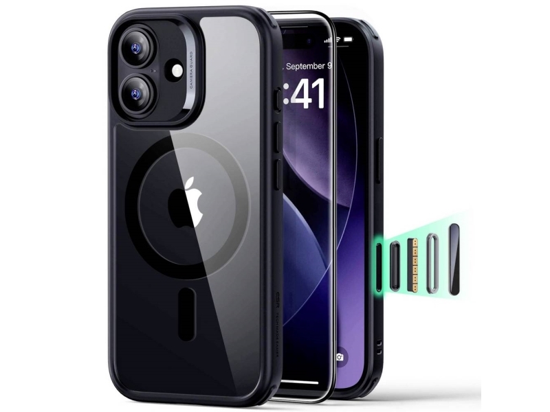 Esr Case Apple Iphone 17 Sort, Transparent 1A88900201