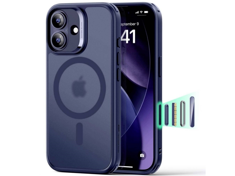 Esr Case Apple Iphone 17 Blå , Transparent 1A86100401