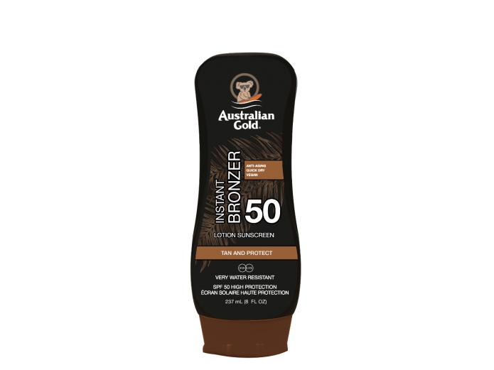 Australian Gold Instant Bronzer Lotion Solcreme SPF50 - - 237 ml