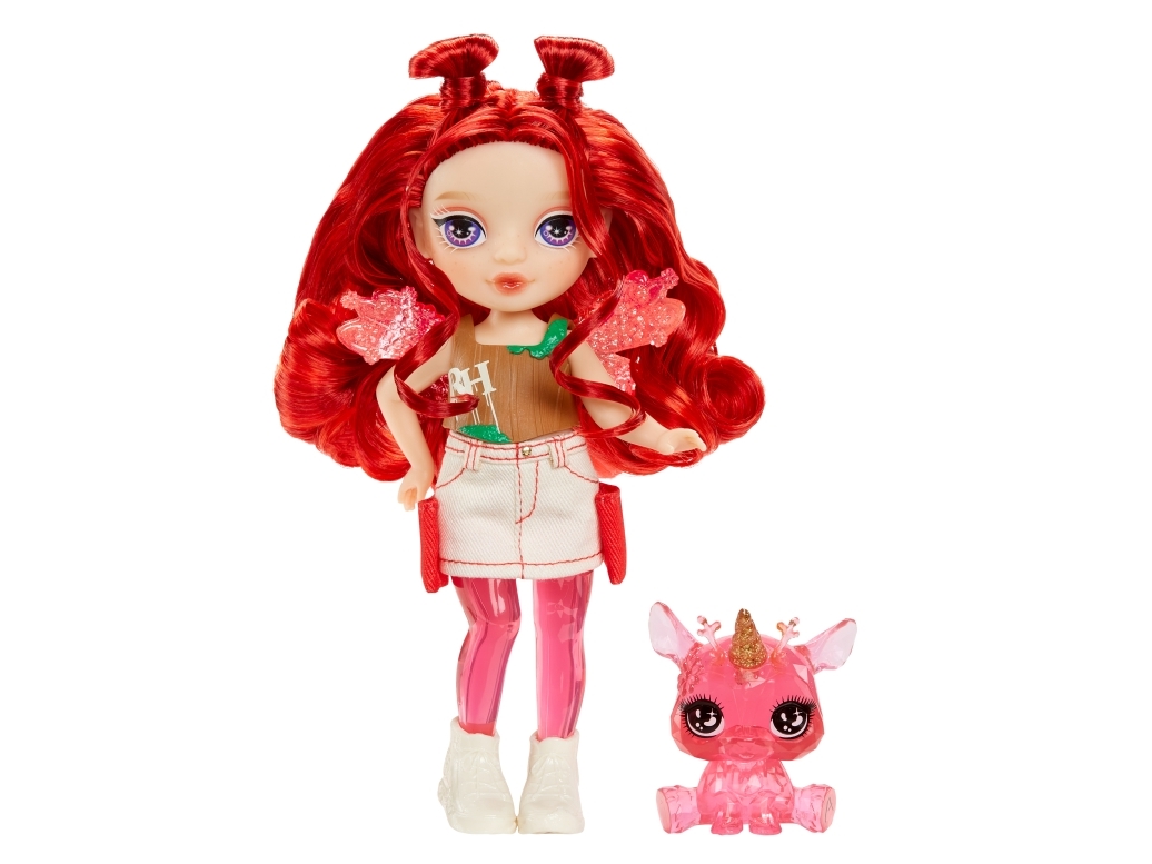 Rainbow High Littles Rainbow Fantasy Fairies Doll- Apple (Red), Modedocka, Flicka, 4 År, Pojke/flicka, 140 mm, Multifärg