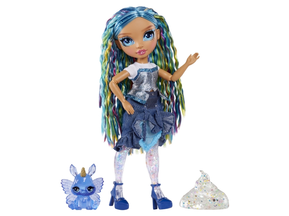 Rainbow High Rainbow Shimmers with Slime Fashion Doll - Skyler (blue) | Leksaker - Kreativitet - Spela degen | GameStuff